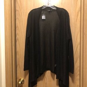 Lane Bryant Black Cardigan NWT